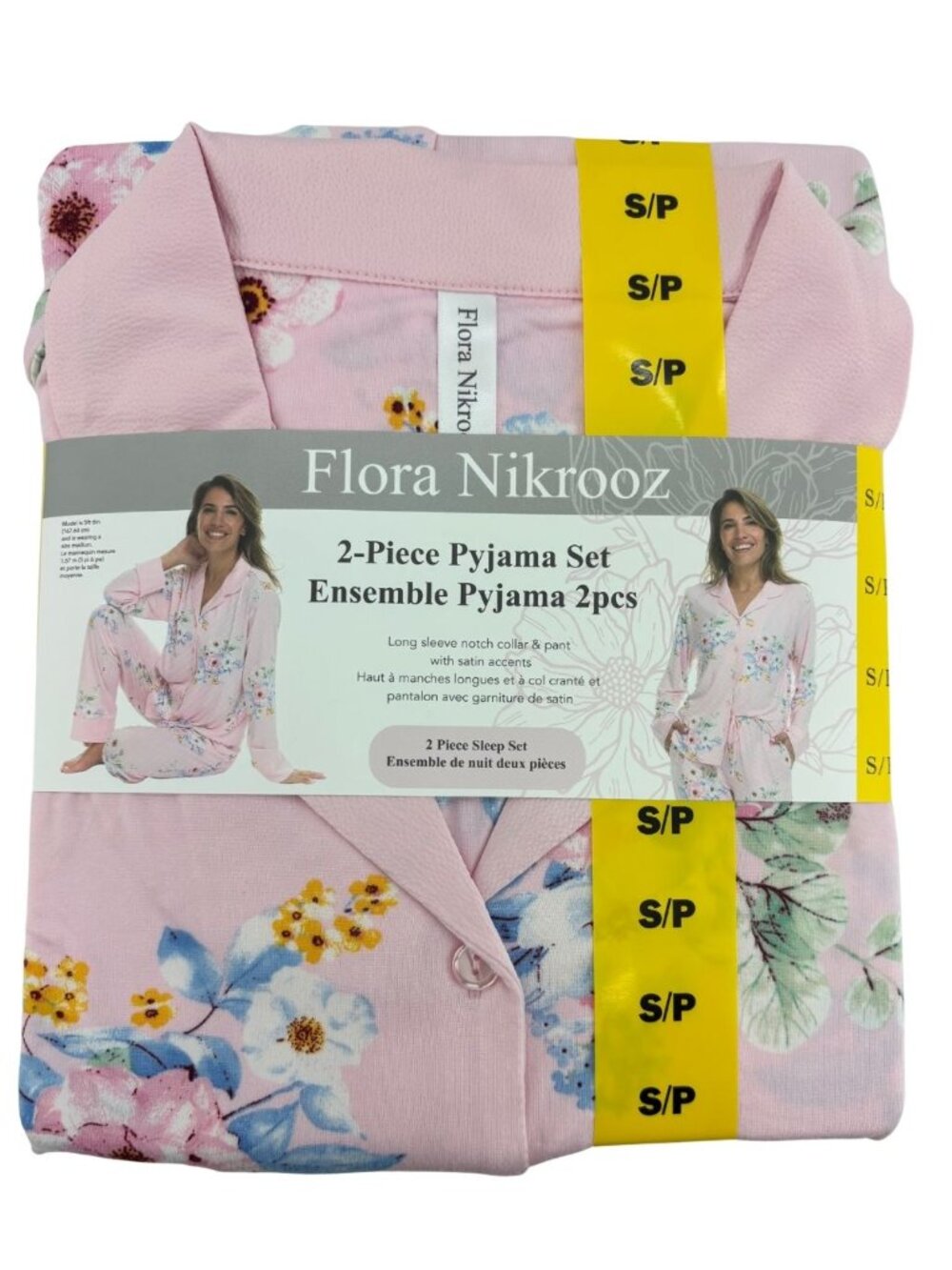 Flora Nikrooz Women's Pyjama Set | 2 Piece | Pink | Size Small **NEW